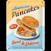 Buy Nostalgic-Art Small Sign Pan Cakes 15x20x0.3cm