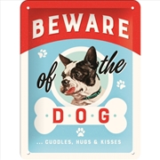 Buy Nostalgic-Art Small Sign Beware of the Dog...Kisses 15x20x0.3cm