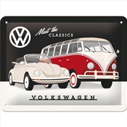 Buy Nostalgic-Art Small Sign VW - Meet the Classics 15x20x0.3cm