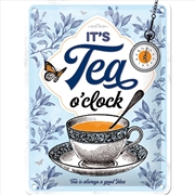 Buy Nostalgic-Art Small Sign It's Tea O'Clock 15x20x0.3cm