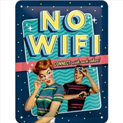 Buy Nostalgic-Art Small Sign No WiFi 15x20x0.3cm