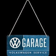 Buy Nostalgic-Art Hanging Sign VW Garage 20x10x0.2cm