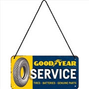 Buy Nostalgic-Art Hanging Sign Goodyear - Service 20x10x0.2cm