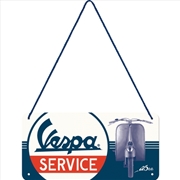 Buy Nostalgic-Art Hanging Sign Vespa Service 20x10x0.2cm