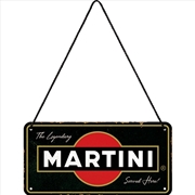 Buy Nostalgic-Art Hanging Sign Martini Served Here 10x20cm 20x10x0.2cm