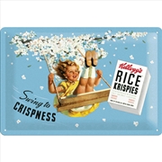 Buy Nostalgic-Art Medium Sign Swing to Crispness 20x30x0.5cm
