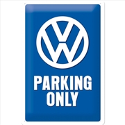 Buy Nostalgic-Art Medium Sign VW Parking Only 20x30x0.5cm