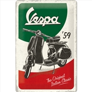 Buy Nostalgic-Art Medium Sign Vespa - The Italian Classic 20x30x0.5cm