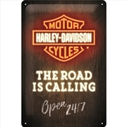 Buy Nostalgic-Art Medium Sign Harley-Davidson Road is Calling 20x30x0.5cm