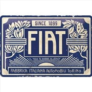 Buy Nostalgic-Art Medium Sign Fiat - Since 1899 20x30x0.5cm