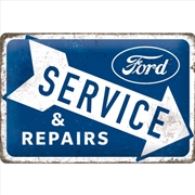 Buy Nostalgic-Art Medium Sign Ford - Service & Repairs 20x30x0.5cm