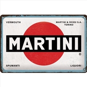 Buy Nostalgic-Art Medium Sign Martini Logo White 20x30x0.5cm