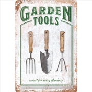 Buy Nostalgic-Art Medium Sign Garden Tools 20x30x0.5cm