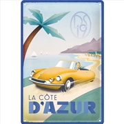 Buy Nostalgic-Art Medium Sign La Cote D'Azur 20x30x0.5cm