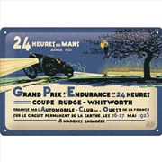 Buy Nostalgic-Art Medium Sign 24h Le Mans First Race 1923 20x30x0.5cm