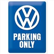 Buy Nostalgic-Art Large Sign VW parking 30x40x0.5cm