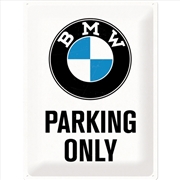 Buy Nostalgic-Art Large Sign BMW Parking Only 30x40x0.5cm