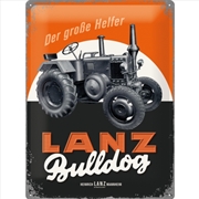 Buy Nostalgic-Art Large Sign Lanz Bulldog 30x40cm 30x40x0.5cm