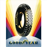 Buy Nostalgic-Art Large Sign Goodyear - Rainbow Wheel 30x40x0.5cm