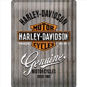 Buy Nostalgic-Art Large Sign Harley - Metal Wall 30x40x0.5cm