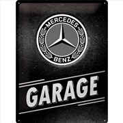Buy Nostalgic-Art Large Sign Mercedes-Benz Garage 30x40x0.5cm