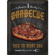 Buy Nostalgic-Art Large Sign BBQ - Nice to Meat You 30x40x0.5cm