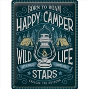 Buy Nostalgic-Art Large Sign Happy Camper 30x40x0.5cm
