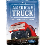 Buy Nostalgic-Art Large Sign Ford America's Truck F100 Special Edition 30x40x0.5cm