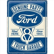 Buy Nostalgic-Art Large Sign Ford V8 Truck Garage Special Edition 30x40x0.5cm