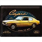 Buy Nostalgic-Art Large Sign Ford Capri Leads The Way 30x40cm 30x40x0.5cm