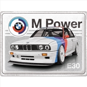 Buy Nostalgic-Art Large Sign BMW Motorsport M Power E30 30x40x0.5cm
