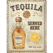 Buy Nostalgic-Art Large Sign Tequila Served Here 30x40x0.5cm