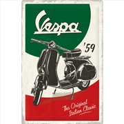 Buy Nostalgic-Art XL Sign Vespa - The Italian Classic 40x60x0.5cm