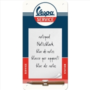 Buy Nostalgic-Art Magnetic Notepad Vespa Service 20x10x2cm