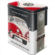 Buy Nostalgic-Art Tin Storage Box Large VW - Good In Shape 10x14x20cm