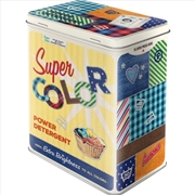 Buy Nostalgic-Art Tin Storage Box Large Super Color Detergent 10x14x20cm