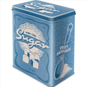 Buy Nostalgic-Art Tin Storage Box Large Sugar 10x14x20cm