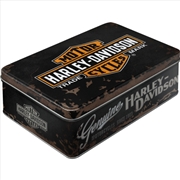 Buy Nostalgic-Art Flat Storage Tin Harley-Davidson 23x16x7cm
