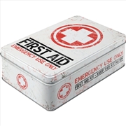 Buy Nostalgic-Art Flat Storage Tin First Aid Kit 23x16x7cm