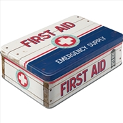 Buy Nostalgic-Art Flat Storage Tin First Aid II 23x16x7cm