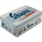 Buy Nostalgic-Art Flat Storage Tin Vespa Chart 23x16x7cm