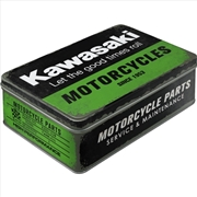 Buy Nostalgic-Art Flat Storage Tin Kawasaki Motorcycles 23x16x7cm