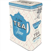 Buy Nostalgic-Art Clip Top Storage Tin Tea 7.5x11x17.5cm