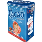 Buy Nostalgic-Art Clip Top Storage Tin Cacao Addicted 7.5x11x17.5cm