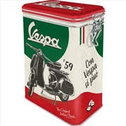 Buy Nostalgic-Art Clip Top Storage Tin Vespa - The Italian Classic 7.5x11x17.5cm