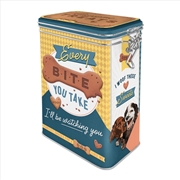 Buy Nostalgic-Art Clip Top Storage Tin Dog Treats 7.5x11x17.5cm