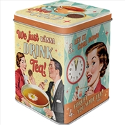 Buy Nostalgic-Art Tea Storage Tin Tea & Cookies Together 7.5x7.5x9.5cm