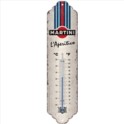 Buy Nostalgic-Art Thermometer Martini - L'Aperitivo Racing Stripes 28x6.5x2cm