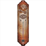 Buy Nostalgic-Art Thermometer Harley Davidson Born To Ride Eagle 28x6.5x2cm