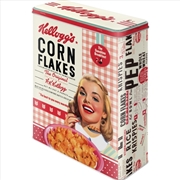 Buy Nostalgic-Art Tin Storage Box XL Kellogg's - Girl Corn Flakes 8x19x26cm